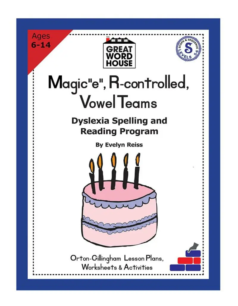 Magic “e” & R-controlled Syllables, Levels 3-6 (Cake)