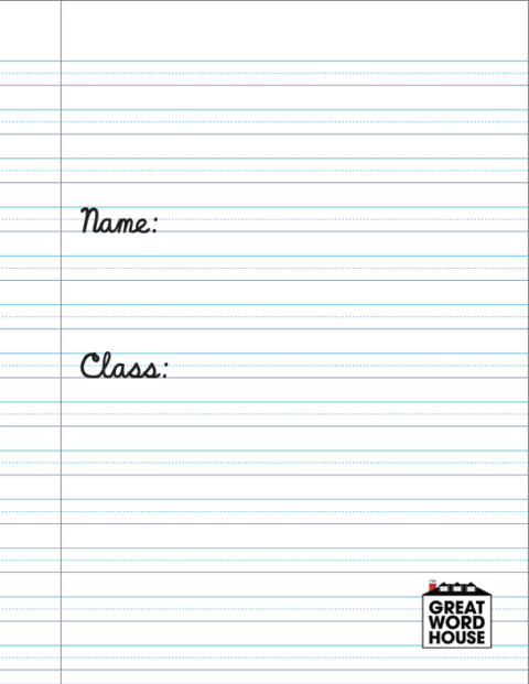Primary Student Notebook Claremont Student Notebook Primary Plus (10 notebooks) | Great Word House™
