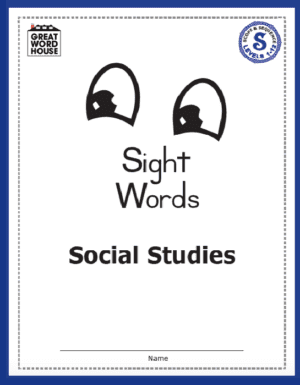 Sight Words, Social Studies, Levels 1-12