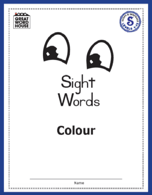 Sight Words, Colour, Levels 1-12