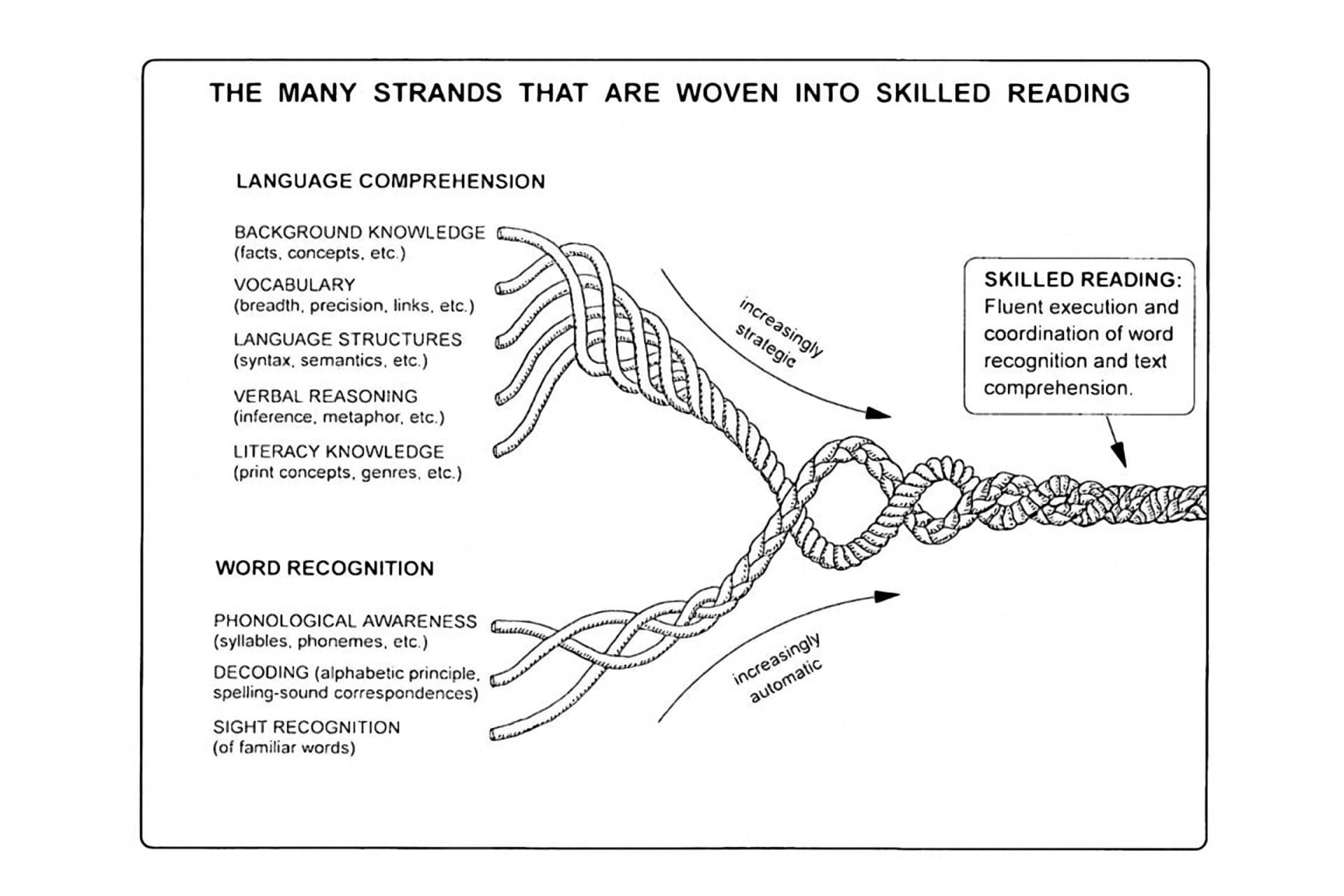 Scarborough’s Rope Model of Reading