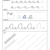 Learning Cursive Letter Formation